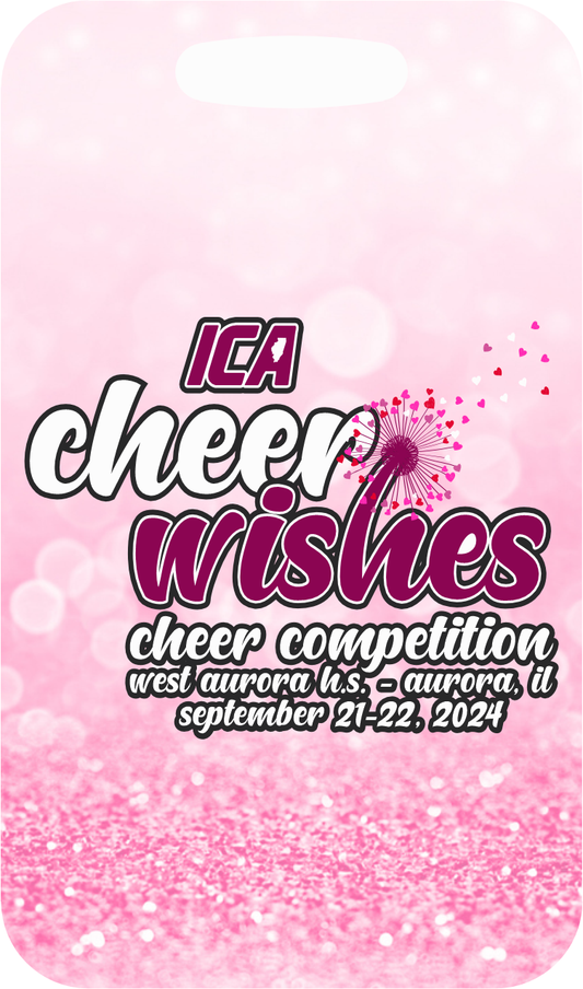 ICA Cheer Wishes 2024 Bag Tag