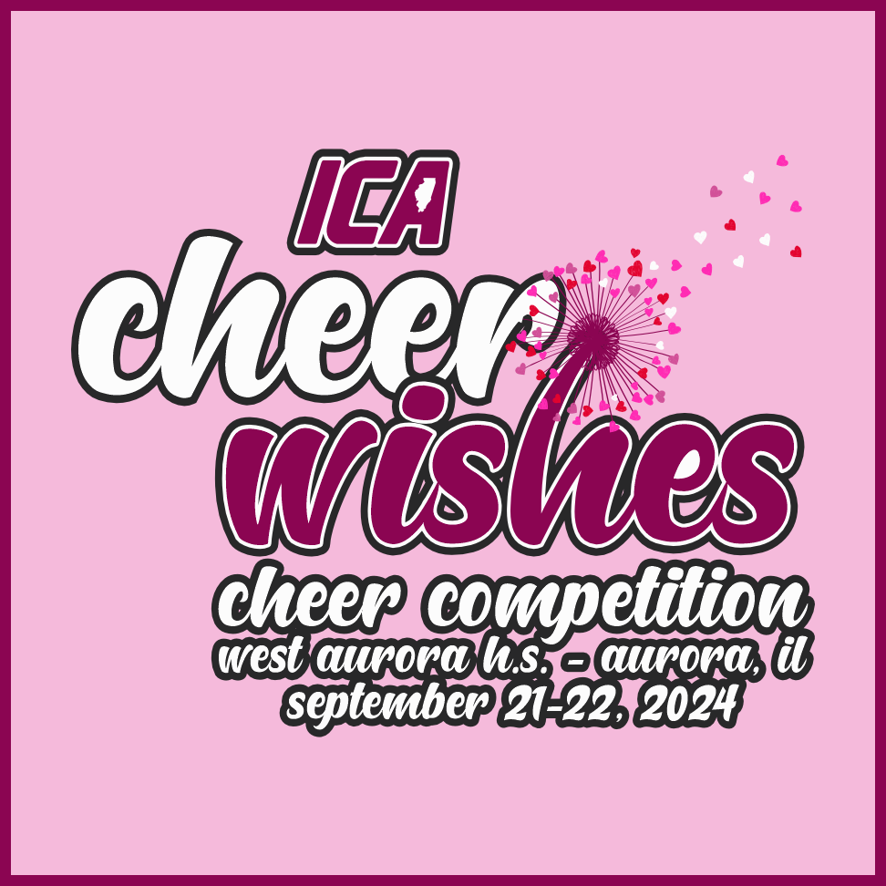 ICA Cheer Wishes 2024 Event T-Shirt