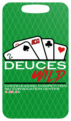 Deuces Wild 2026 Bag Tag