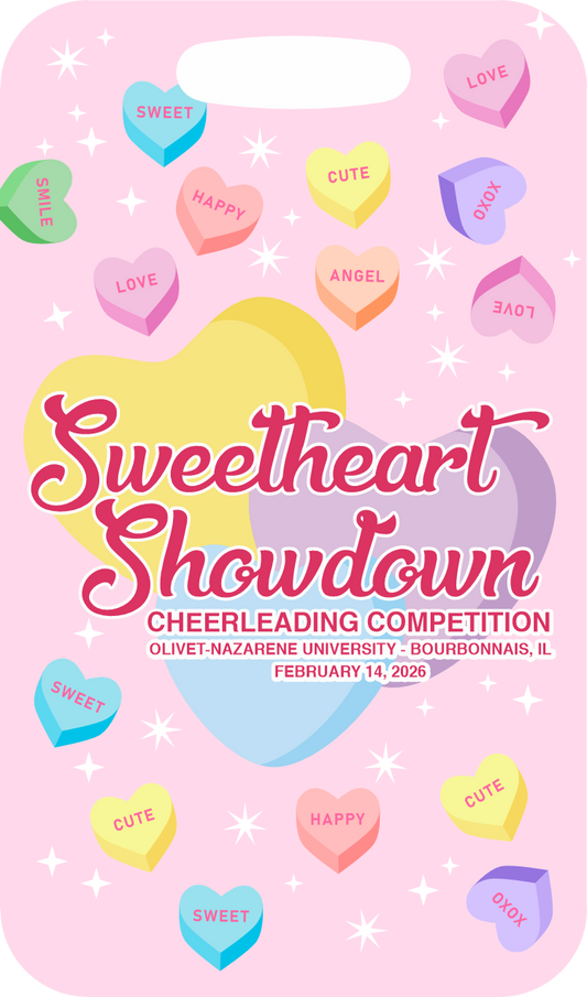 Sweetheart Showdown 2026 Bag Tag